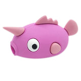 Max Cute Animal USB Charging Cable Case Saver Protector Purple Cape Fish