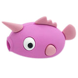 Max Cute Animal USB Charging Cable Case Saver Protector Purple Cape Fish