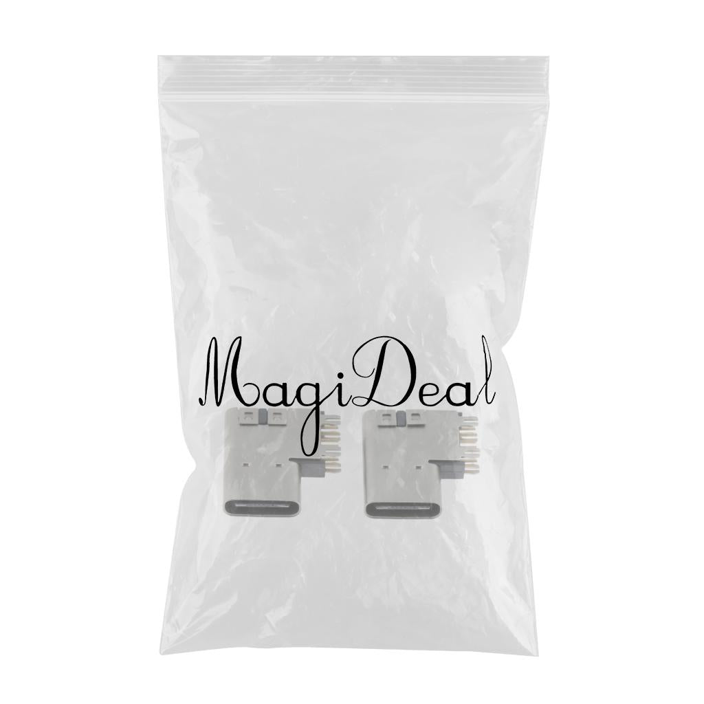 Max Side-standing USB 3.1 Female Seat Side Insert Pad High Type-C Female Seat