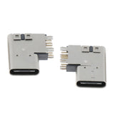 Max Side-standing USB 3.1 Female Seat Side Insert Pad High Type-C Female Seat