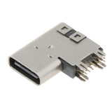 Max Side-standing USB 3.1 Female Seat Side Insert Pad High Type-C Female Seat
