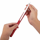 Max PU Leather Protective Holder Sleeve Pouch Bag for Apple Pencil Red