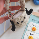 Max Knitting Wool Earphone Cover Built-in Silicone Case for AirPods Dog