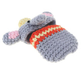 Max Knitting Wool Earphone Cover Built-in Silicone Case for AirPods Elephant