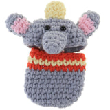 Max Knitting Wool Earphone Cover Built-in Silicone Case for AirPods Elephant