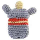 Max Knitting Wool Earphone Cover Built-in Silicone Case for AirPods Elephant