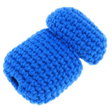 Max Knitting Wool Earphone Cover Built-in Silicone Case for AirPods Blue