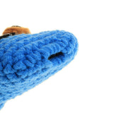 Max Knitting Wool Earphone Cover Built-in Silicone Case for AirPods Blue
