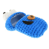 Max Knitting Wool Earphone Cover Built-in Silicone Case for AirPods Blue