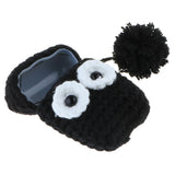 Max Knitting Wool Earphone Cover Built-in Silicone Case for AirPods Black