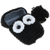 Max Knitting Wool Earphone Cover Built-in Silicone Case for AirPods Black