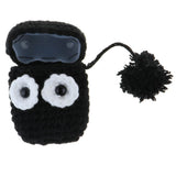 Max Knitting Wool Earphone Cover Built-in Silicone Case for AirPods Black