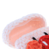 Max Knitting Wool Earphone Cover Built-in Silicone Case for AirPods Pinky White
