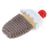 Max Knitting Wool Earphone Cover Built-in Silicone Case for AirPods Cake