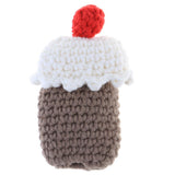 Max Knitting Wool Earphone Cover Built-in Silicone Case for AirPods Cake