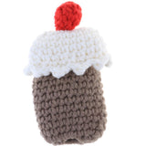 Max Knitting Wool Earphone Cover Built-in Silicone Case for AirPods Cake
