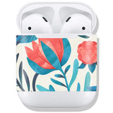 Max Earphones Stickers Charging Case Protective Skin for AirPods Flower