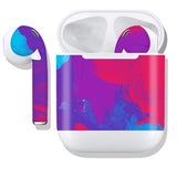 Max Earphones Stickers Charging Case Protective Skin for AirPods Purple
