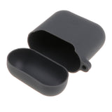 Max Maxb Silicone Case Shockproof Protective Cover Skin For Apple AirPods Gray