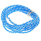 Max Maxb 7N Braided OCC Copper Wire DIY HiFi Audio Upgrade Cable for Earphone Blue