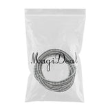 Max Maxb 7N OCC Copper Wire, DIY HiFi Audio Cable for Earphone 2m Black and Silver