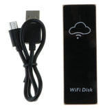 Max Maxb Wifi TF Card Reader Memory Extender Wireless Storage Flash Drive Gold