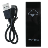 Max Maxb Wifi TF Card Reader Memory Extender Wireless Storage Flash Drive Black
