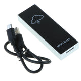 Max Maxb Wifi TF Card Reader Memory Extender Wireless Storage Flash Drive Silver