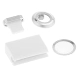 Max Maxb Phone Lens Protector+Button Sticker+Dust Plug+Cord Holder for iPhone7 silver