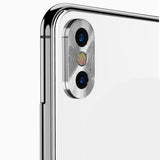 Max Maxb Metal Phone Camera Lens Protector Full Coverage Ring for iPhone X Rose Gold