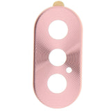 Max Maxb Metal Phone Camera Lens Protector Full Coverage Ring for iPhone X Rose Gold