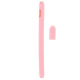 Max Maxb Slim Silicone Case Stand With Cap Keeper Holder for Apple Pencil Pink