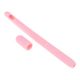 Max Maxb Slim Silicone Case Stand With Cap Keeper Holder for Apple Pencil Pink