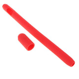 Max Maxb Slim Silicone Case Stand With Cap Keeper Holder for Apple Pencil Red