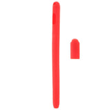 Max Maxb Slim Silicone Case Stand With Cap Keeper Holder for Apple Pencil Red