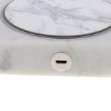 Max Maxb Marble Motif Qi Wireless Charger Charging Pad 10W White