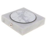 Max Maxb Marble Motif Qi Wireless Charger Charging Pad 10W White