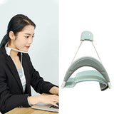 Neck Brace Support Portable Spine Alignment Breathable Hot for Kids L gray