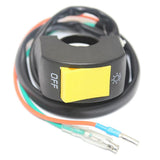 Maxbell 7/8inch 22mm Universal Motorcycle Handlebar Headlamp ON/OFF Switch Button