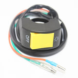 Maxbell 7/8inch 22mm Universal Motorcycle Handlebar Headlamp ON/OFF Switch Button