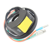 Maxbell 7/8inch 22mm Universal Motorcycle Handlebar Headlamp ON/OFF Switch Button