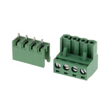 Maxbell 10pcs 5.08mm Straight 4 Pin Screw Terminal Block Connector Pluggable Type