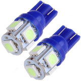 Maxbell 10X Ice Blue T10 W5W 194 168 501 Car 5SMD 12V LED Inverted Side Wedge Bulbs