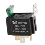 Maxbell DC 12V 30A 4 Pin Heavy Duty Splitter Charge ON/OFF Fuse Relay Car Truck Boat