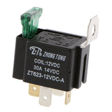 Maxbell DC 12V 30A 4 Pin Heavy Duty Splitter Charge ON/OFF Fuse Relay Car Truck Boat