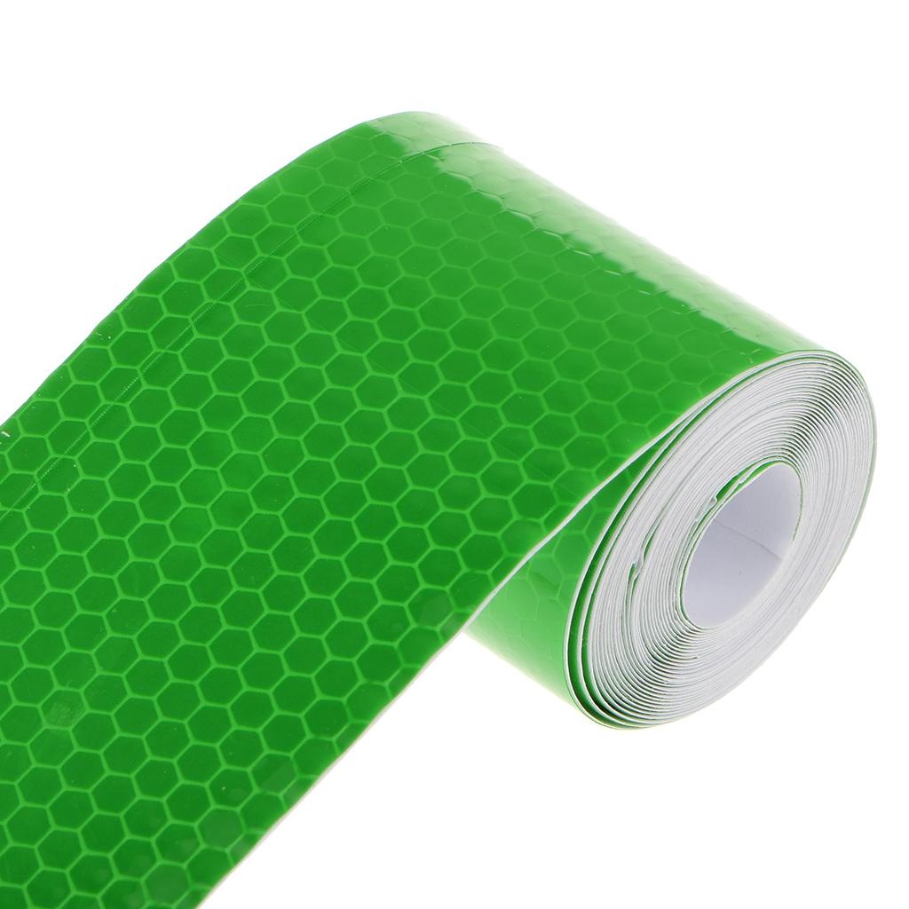 Maxbell 3M Warning Reflective Safety Tape Adhesive Sticker for Truck Car Green