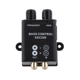 Maxbell Car Home Remote Amplifier Bass Controller RCA Volume Control Knob Booster