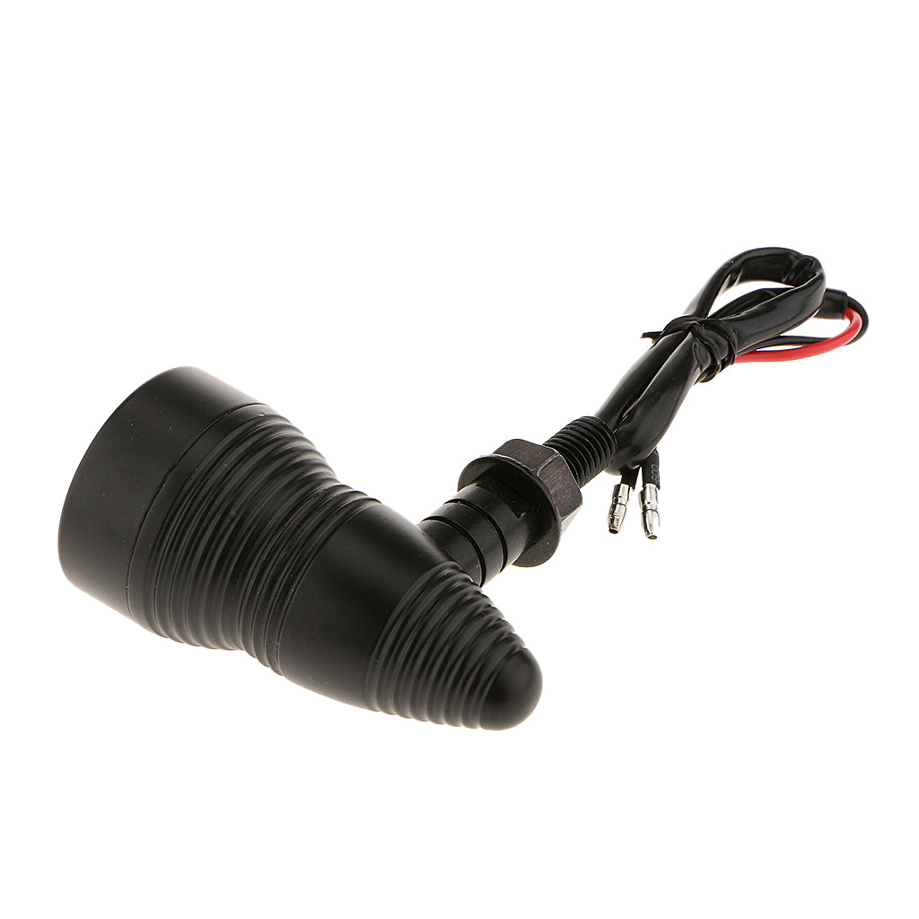 Maxbell Brake Blinkers Motorcycle LED Flash Lights for Kawasaki Suzuki Harley Black