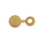 Maxbell Pack of 50 Hinged Plastic Screw Washer Cover Caps For 6g 8g Screws Beige
