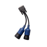 Maxbell 6 Pin and 9 Pin Y Deutsch Interface Adapter for NEXIQ 125032 USB Link